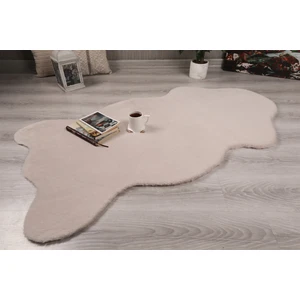 My Evilla Tavşan Tüyü Dekoratif Ultra Yumuşak Post Peluş Kaymaz Halı