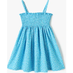 Çiçekli Elbise Askılı Gipe Detaylı