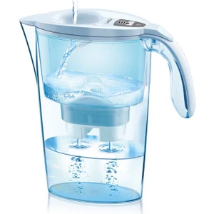 Stream (Beyaz ) Dijital Sayaçlı Akıllı Filtreli Su Arıtmalı Filtre Sürahi 2.30LT