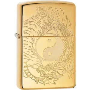 Çakmak 49024 Tiger And Dragon Design Lighter