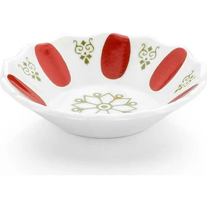 Melamin Kahveci Çay Tabağı Kırmızı 24 Adet 13,3 cm ML104K-24