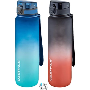 2'li Tritan Matara Seti 1000ML Büyük Boy Çift Renk Softtouch Ff Collection Tritan Su Matarası