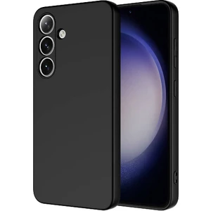 Case 4u Galaxy S24 Plus Uyumlu Kılıf Kamera Korumalı Mara Lansman Silinebilir Kılıf Siyah