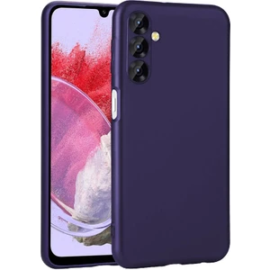 Case 4u Galaxy M34 5g Kılıf Kamera Korumalı Klasik Mat Silikon Lacivert