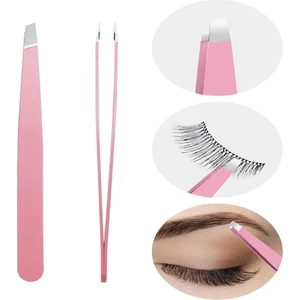 Akustik Cımbız Serisi Renkli Çelik Cımbız Kalın Kesik Uçlu Yan Kıl Tüy Cımbızı XLC520B