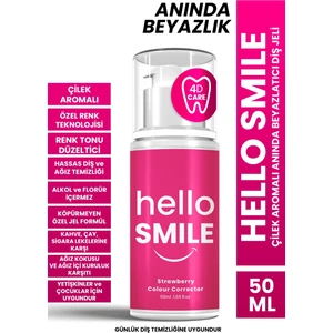 Hello Smile Çilek Aromalı Anında Diş Jeli