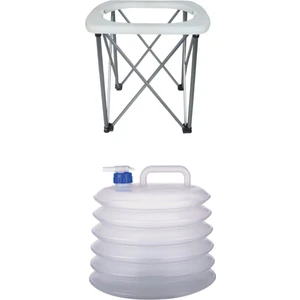 Kılıçaslan Camp Nurgaz Kamp Wc ve 15 Lt Su Bidonu Seti