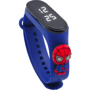 Tutkan Store Hediye Bileklik Figürlü Çocuk Kol Saati 5 Atm Su Geçirmez Dokunmatik Dijital LED