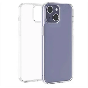 Case 4u Apple iPhone 15 Kılıf Sert Silikon Droga Kapak Şeffaf