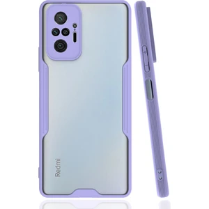 Xiaomi Redmi Note 10 Pro Kılıf Platin Silikon - Lila 300099