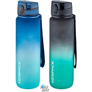 2'li Tritan Matara Seti 1000ML Büyük Boy Çift Renk Softtouch Ff Collection Tritan Su Matarası