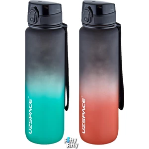 2'li Tritan Matara Seti 1000ML Büyük Boy Çift Renk Softtouch Ff Collection Tritan Su Matarası