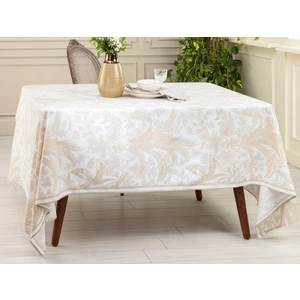 Madame Coco Bernice Polycotton Masa Örtüsü - Bej - 160X250 cm