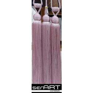 Ser Art Dolunay3 Lü Set Fon Perde Kruvaze Perdetavan Bağlama Bracol