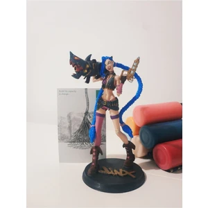 Turansoy Craft Jinx/arcane/leage Of Legends Figür