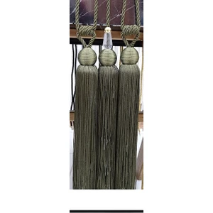 Ser Art Dolunay3 Lü Set Fon Perde Kruvaze Perdetavan Bağlama Bracol