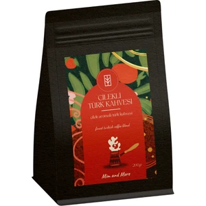 Mim And More Çilekli Türk Kahvesi Çilek Aromalı Türk Kahvesi 200 gr