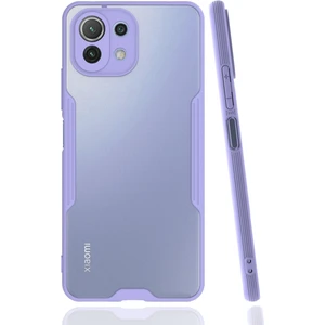Xiaomi Mi 11 Lite Kılıf Platin Silikon - Lila 300099