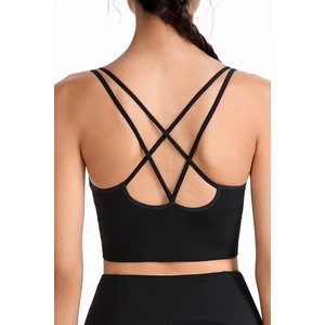 Ghassy Co. Kadın Cross Back Yoga Egzersiz Fitness Spor Sütyeni CRS003