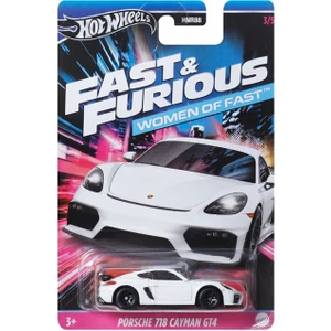 Hot Wheels Fast & Furious Porsche 718 Cayman Gt4 - Women Of Fast (1/64)
