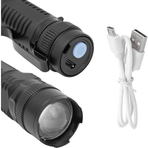 Powermaster MX-511 1300 Metre Menzilli USB Şarjlı El Feneri Uzun Menzilli