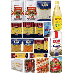 Ramazan Erzak Kolisi Kumanya Yardım Gıda Erzak Paketi