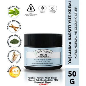 Edy's Organics Marine  Yüz Kremi