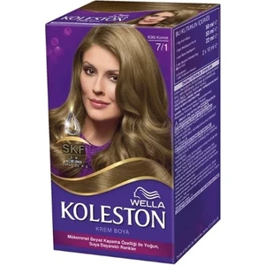 Koleston Set Saç Boyası 7/1 Küllü Kumral