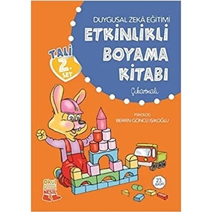 Tali - Duygusal Zeka Eğitimi Etkinlikli Boyama Kitabı - Berrin Göncü Işıkoğlu