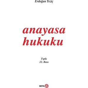 Anayasa Hukuku-Erdoğan Teziç