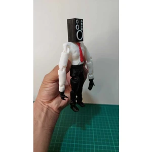 Turansoy Craft Skibidi Toilet Speaker Man Figürü 19 cm