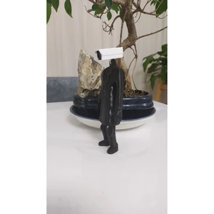 Turansoy Craft Skibidi Toilet Cameraman Figür 15 cm