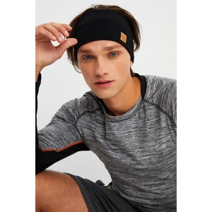 Siyah Erkek Pamuklu Kaşkorse, Kaymaz, Terletmez, Ultra Hafif, Spor Saç Bandı Bandana Buff