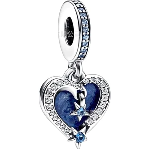 Asaf Accessory Taşlı Kalp Charm