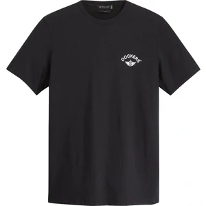 Bisiklet Yaka Slim Fit Siyah Erkek T-Shirt A1103-0168