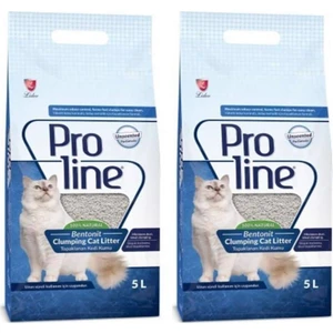 Proline Süper Topaklanan Bentonit Kedi Kumu 5 lt 2 Adet