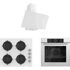 XE62CB - CS206 - D078 Beyaz Ankastre Set