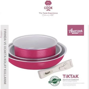 Amercook Bondy  4 Parça Pişirme Seti