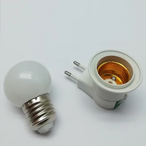 En Parlak Duy Fişli Gece Lambası Ampüllü Beyaz LED 1W E27 Duy