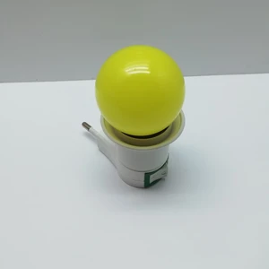 En Parlak Duy Fişli Gece Lambası Ampüllü Sarı LED 1W E27 Duy