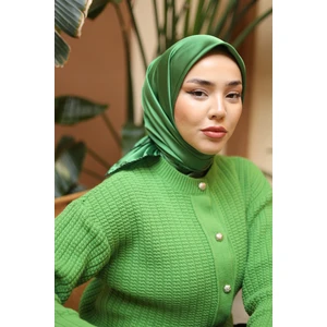 Silk Home Düz Micro Saten Eşarp 28012-14