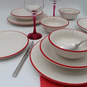 Arna Porselen Carmen 18 Parça 6 Kişilik Yemek Takımı