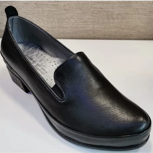 Castle Black 24553 Kadın  Deri Comfort Ayakkabı Siyah