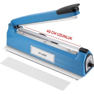 Besa Endüstriyel 40 cm Plastik Gövde Poşet Yapıştırma Makinesi
