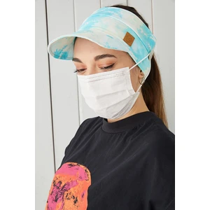 Batik Yetişkin Genç Maske Takılabilir Tenis Yazlık Vizör Spor Şapka Yumuşak Pamuklu Penye