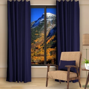 Best Always Blackout Perde 2 Adet Işık Geçirmez Güneşlik Fon Perde Işık Geçirmez Fon Perde 2'li