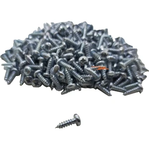Yıldırım Nalbur Mercimek Başlı Ağaç Vidası 500 Adet Mini Metalik Renk Hobi Vida Küçük Boy Ahşap Vidası Top Başlı