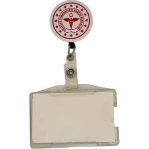 Sağlıkçı Shopping Sağlık Bakanlığı Logo Temalı Metal Yoyo Kartlık Yoyo Yaka Kartlığı