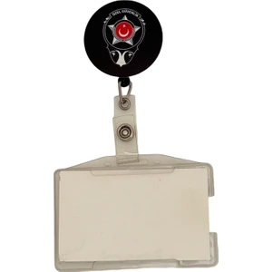 Sağlıkçı Shopping Özel Güvenlik Temalı Metal Yoyo Kartlık Yoyo Yaka Kartlığı