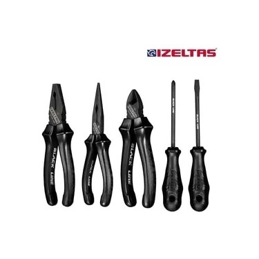 Karaaslan Hırdavat Izeltaş Black Line 5 Parça Set Fiyatı